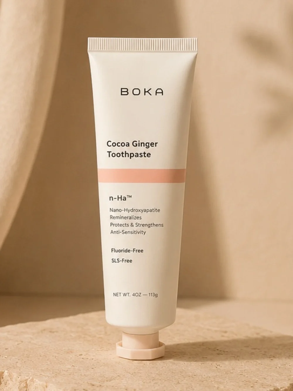 Boka Coco Ginger Nano Hydroxyapatite Toothpaste | Fluoride Free Toothpaste